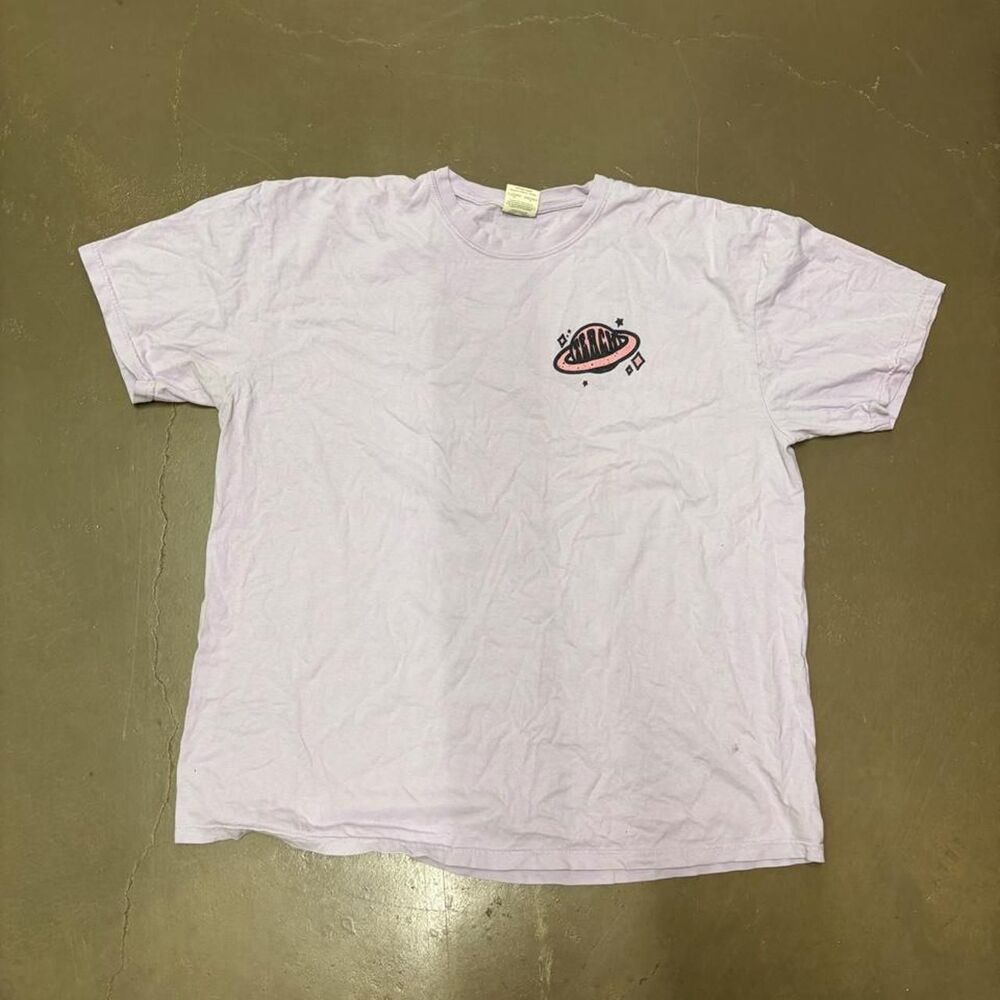 Comfort-colors Men's Purple and Pink T-shirt